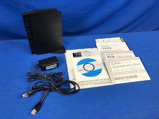 【動作保証あり】ELECOM WRC-1167GHBK2-C 無線ルーター親機【管理KRK370】
