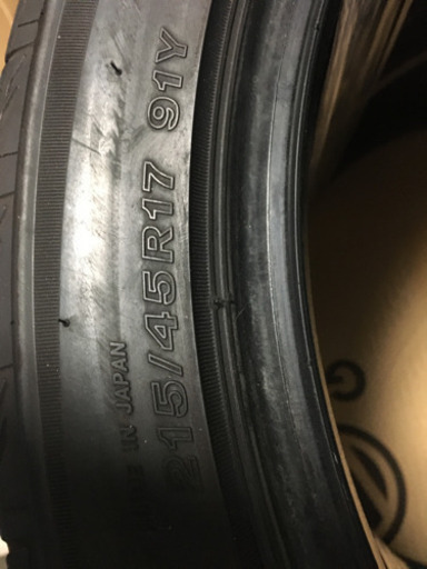 ポテンザ2本中古です