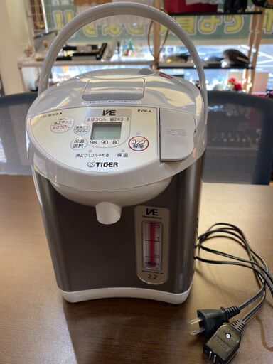 店頭販売済　 タイガー電気ポット　PVW-A　