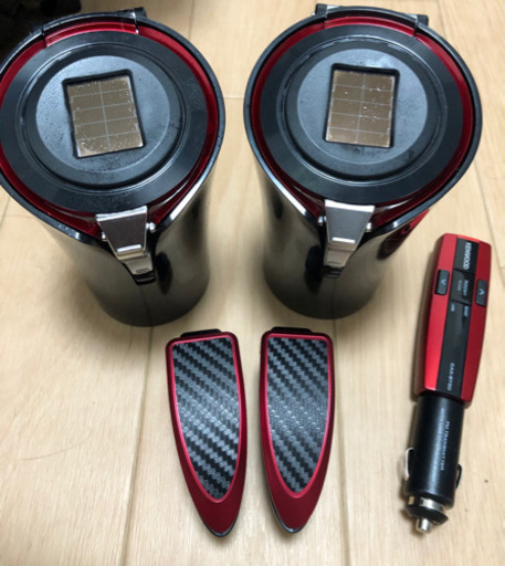 吸殻入れ、サングラスホルダー、トランスミッター　本日の昼までに取りに来れる方限定　3000円
