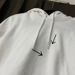 🍎取引先決定(白パーカ)の画像