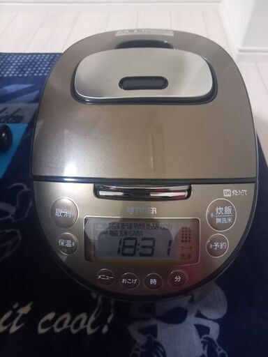 美品　TIGER　IH炊飯ジャー2020年製　数回使用