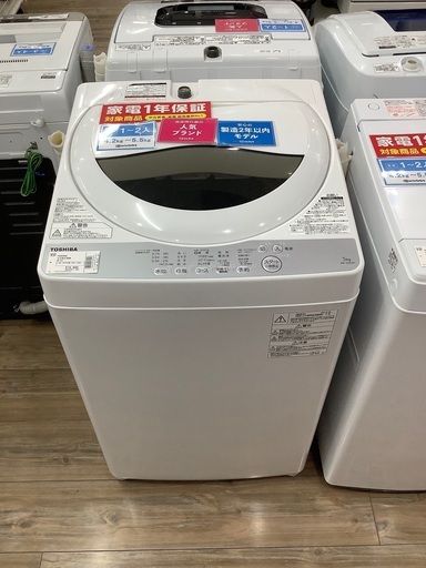 安心の1年保証付き!!2019年製東芝の洗濯機!!【トレファク愛知蟹江店】