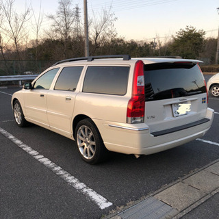 平成18年式　ボルボV70  車検付き 本革　HID サンルーフ　外装綺麗‼️の画像
