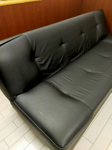ニトリのソファベッド　【収納引出し付き】