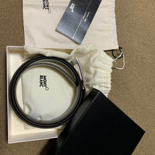 【新品】モンブラン/MONT BLANC ベルト 本革の画像