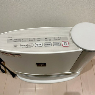 SHARP 加湿 セラミックファンヒーター 冷蔵庫　電子レンジ　テレビ　PC 椅子　机　ソファー　洗濯機の画像