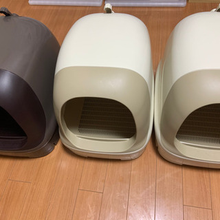 お譲り決定しました！ニャンとも 清潔トイレセット 3個