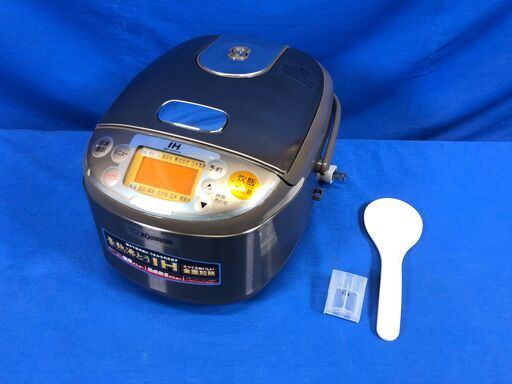 【動作保証あり】難あり ZOJIRUSHI 2012年 NP-GE05 3合炊き IH炊飯器【管理KRK370】