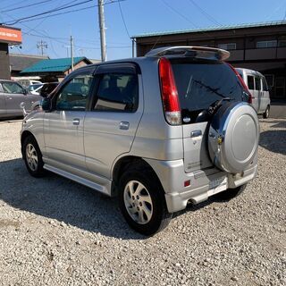 総額7.0万円★軽SUV★ターボ★Tベル済★平成14年式 ダイハツ テリオスキッド カスタムS-ED(J131G) 12.3万キロ 車検令和3年8月 シルバーの画像