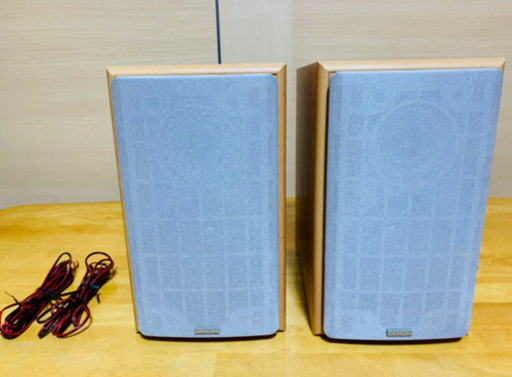 DENON デノン　スピーカー　2個セット　コード付き
