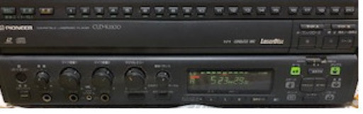 PIONEER　レーザーディスクプレーヤー\u0026レーザーディスクのセット（カラオケ　映画）