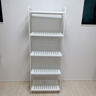 取りに来てくれる方！【IKEA】MULIG メタルラック 白/ホワイト 【公式 