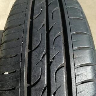 13インチ　タイヤ鉄チンホイール　2本セットの画像