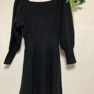 【お譲り先決定致しました】NICE CLATPニットワンピースの画像