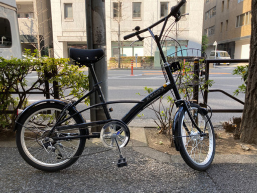 ほぼ新品のミニベロ自転車売ります。