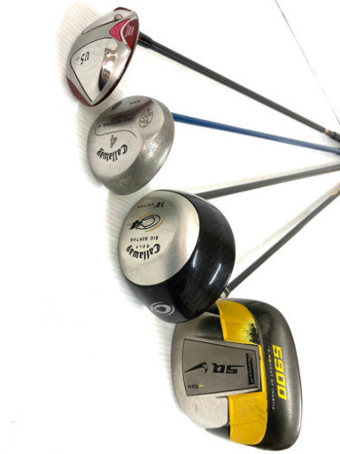 【SOLD OUT】 Callaway キャロウェイ ゴルフクラブ ＋ キャディバッグ ＋ NIKE SQ 5900ドライバー等 計1