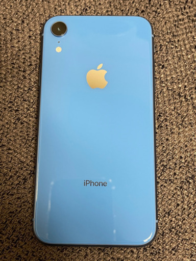 【最終値下げ】【極美品】【ガラスフィルム、ケース付】iPhone XR Blue 128 GB SIMロック解除