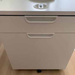 美品 IKEA ダイアル鍵付き 定価19,900円 デスクワゴン...