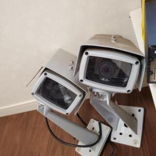 防犯監視カメラ、モニターの画像