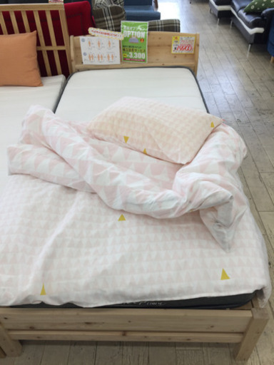 2/25  ニトリ  シングルベッドN-SLEEP  シンプル  スノコが通気性抜群  人気のシリーズ  寝心地良し?‍♀️