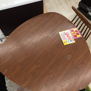 2/25  ダイニング3点セット  定価¥24,900  三角テーブルが部屋を広く見せてくれる 実用的  カフェスタイルに🎶の画像