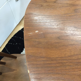2/25  ダイニング3点セット  定価¥24,900  三角テーブルが部屋を広く見せてくれる 実用的  カフェスタイルに🎶の画像