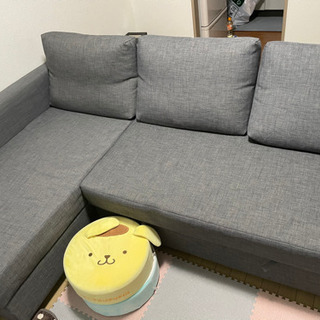 受け渡し予定者確定]ikea ソファ ベッド フリーヘーテン