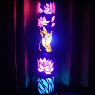 竹灯り 彩シリーズ 〜蓮生誕〜 竹灯籠 太孟宗竹