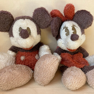 無料で差し上げます‼️ ぬいぐるみ　ミッキーミニー