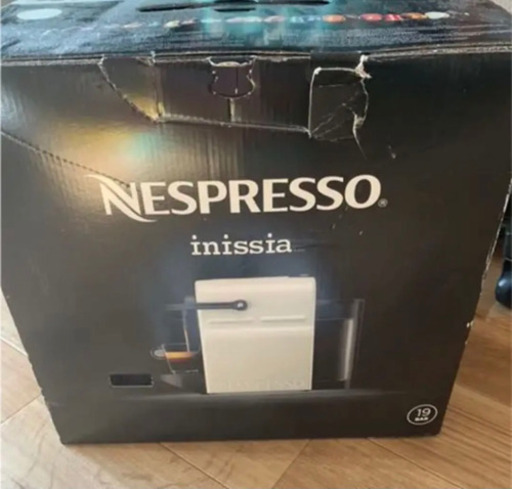 NESPRESSO Inissia ホワイト C40WH 美品