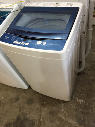 状態良好！ AQUA 3Dアクティブ洗浄 高濃度クリーン 洗濯機 5.0kg 2018年製 AQW-BK50G