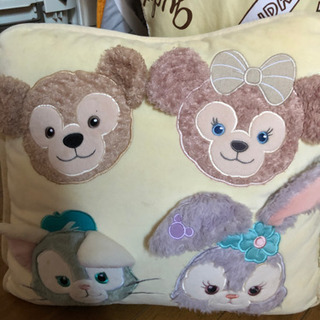 ダッフィシェリーメィステラルージェラトーニクッションディズニー