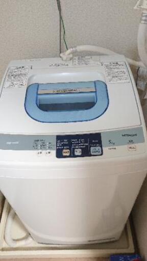 【決まりました】日立製全自動洗濯機