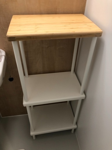 【IKEA】【ほぼ新品】【4つまとめて】バスルーム用オープンラック