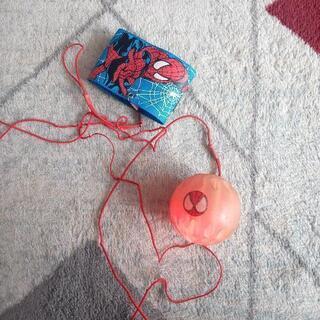 スパイダーマンの光るヨーヨーボール