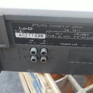 カセットプレイヤー  0円 タダですの画像