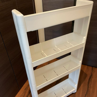 【無料】スリムワゴン 白の画像