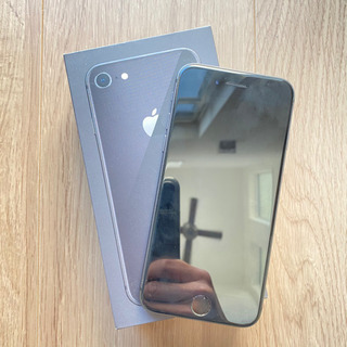 【美品】iPhone8 64GB スペースグレー