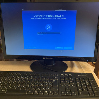(値下げ)パソコン売ります　Gateway デスクトップ1万5千円