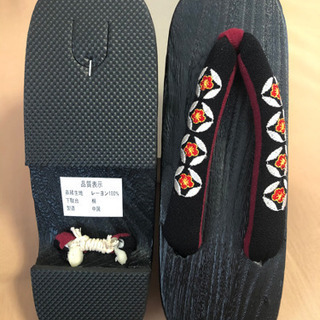 【決定しました】浴衣下駄　差し上げますの画像