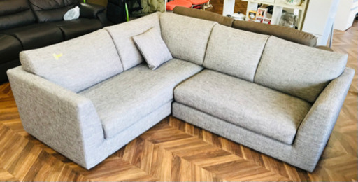 ★中古品　L字ソファー
