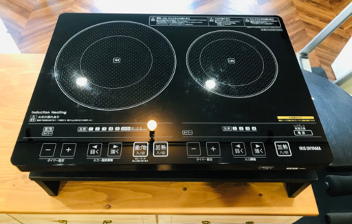 ★中古品　アイリスオーヤマIHクッキングヒーター