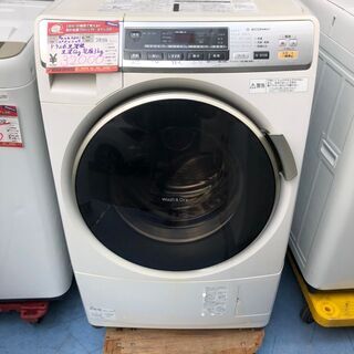 ☆中古 激安！！　パナソニック　Panasonic　ドラム式全自動洗濯機 　洗濯6kg乾燥3㎏　2014年製　NA-VD120L ￥32,000 