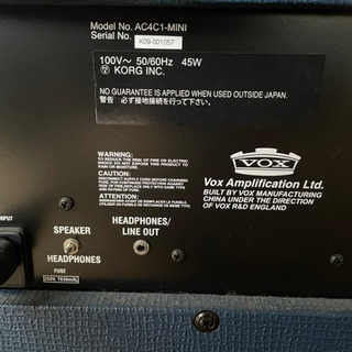 VOX ギターアンプ AC4C1 MINIの画像