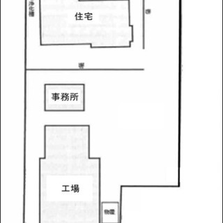 古河市東山田　貸戸建・貸事務所・貸工場　敷地1,204.75㎡　...