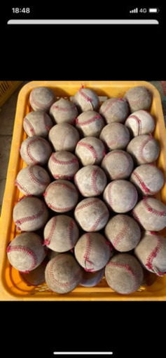 硬式野球ボール　150球！！！