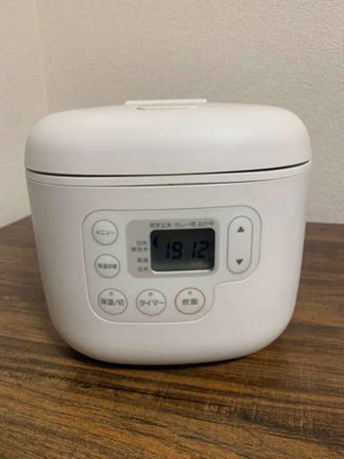 【美品】無印良品 炊飯器