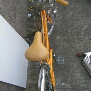20インチ自転車一輪車キックボード3点の画像