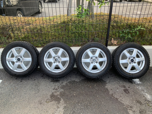 ホンダフィット用　アルミホイールとスタッドレスタイヤ(中古)